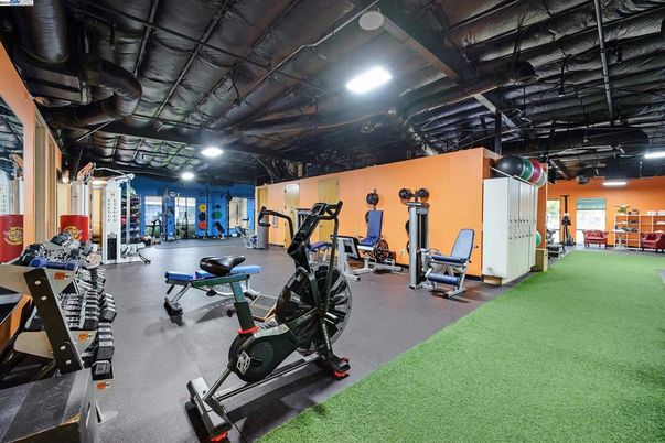 Fitness Equipment, Gym, Interior, Recessed Lighting