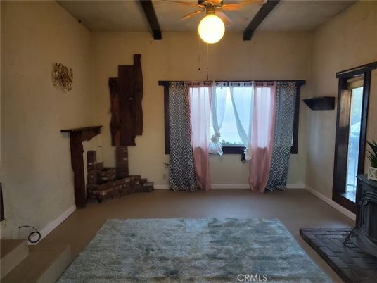 Empty room, Fireplace, Interior