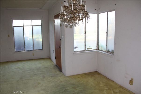 Chandelier, Empty room, Interior