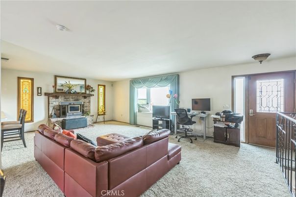 Fireplace, Home Office, Interior, Living room