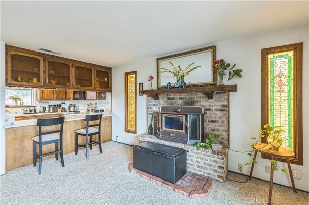 Fireplace, Interior, Kitchen