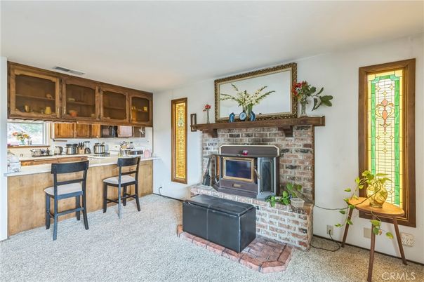 Fireplace, Interior, Kitchen