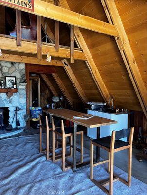 Interior, Stone Walls, Wooden Beams, Wooden Ceilings
