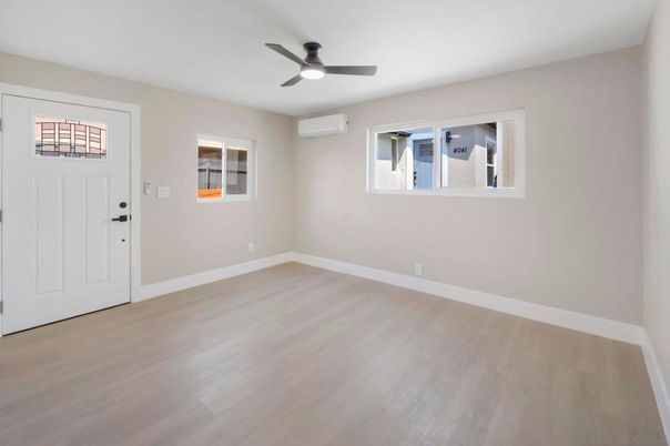 Empty room, Interior, Wood Texture Flooring