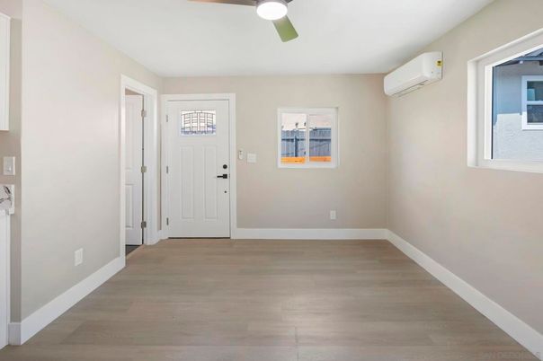 Empty room, Interior, Wood Texture Flooring