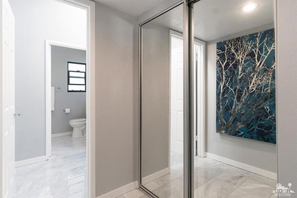 Bathroom, Interior, Marble, Recessed Lighting
