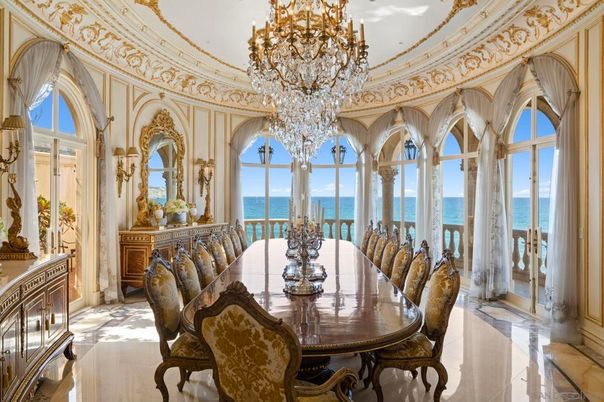 Chandelier, Dining room, Interior, Water