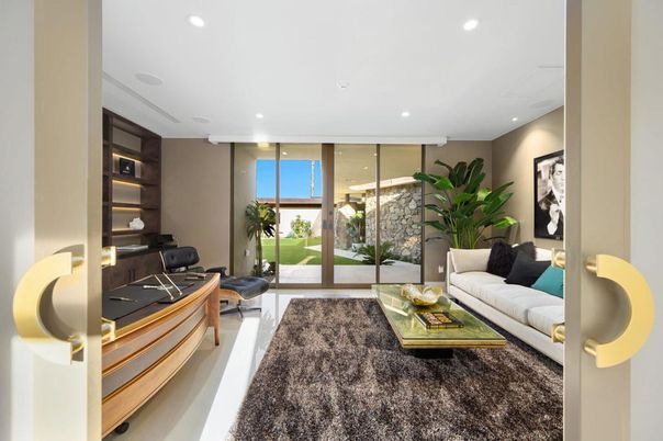 Home Office, Interior, Living room, Recessed Lighting