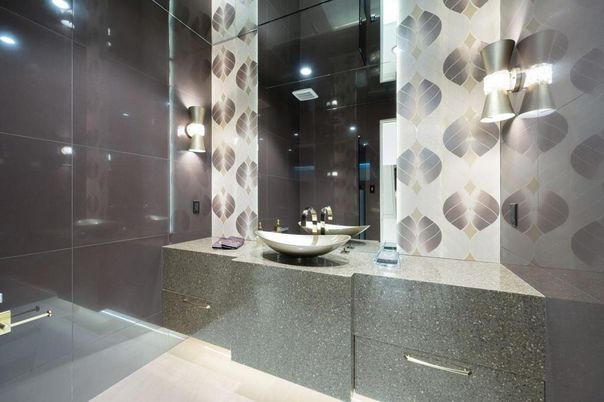 Bathroom, Glass Shower, Interior