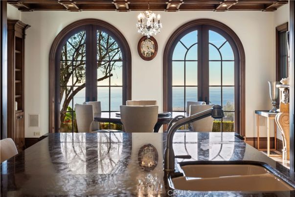 Chandelier, Dining room, Interior, Water