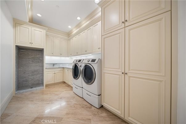Interior, Recessed Lighting, Washer