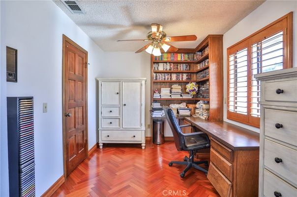 Home Office, Interior, Wood Texture Flooring