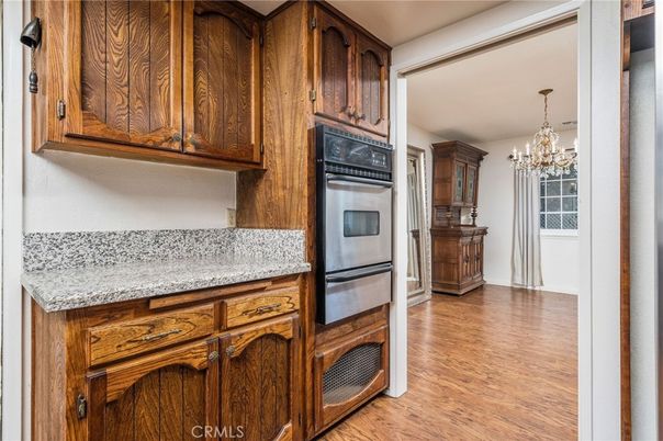 Chandelier, Interior, Kitchen, Wood Texture Flooring