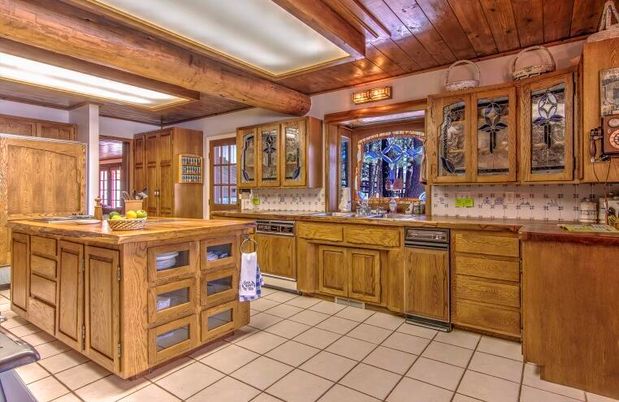 Interior, Kitchen, Wooden Ceilings