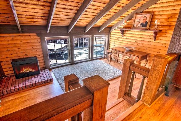 Dining room, Fireplace, Interior, Living room, Wooden Beams, Wooden Ceilings, Wood Texture Flooring, Wooden Walls