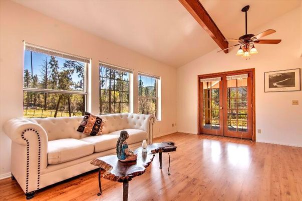 Interior, Living room, Wooden Beams, Wood Texture Flooring