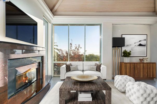 Fireplace, Interior, Living room, Wooden Ceilings