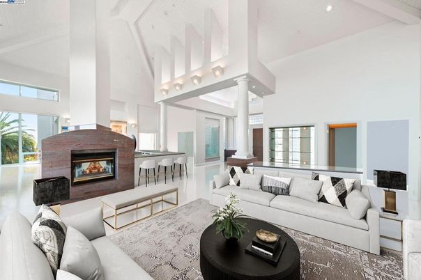 Fireplace, Interior, Living room