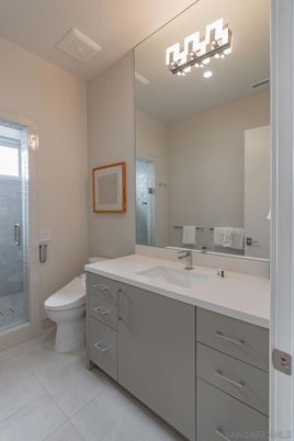 Bathroom, Glass Shower, Interior