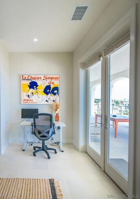 Home Office, Interior, Recessed Lighting