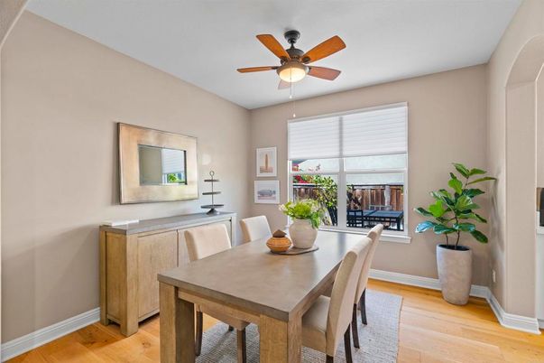 Dining room, Interior, Wood Texture Flooring