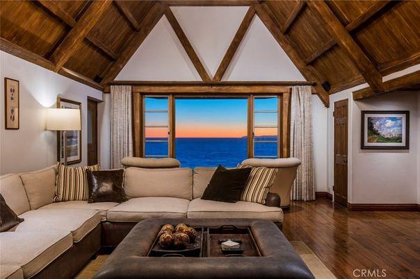 Interior, Living room, Water, Wooden Beams, Wooden Ceilings, Wood Texture Flooring