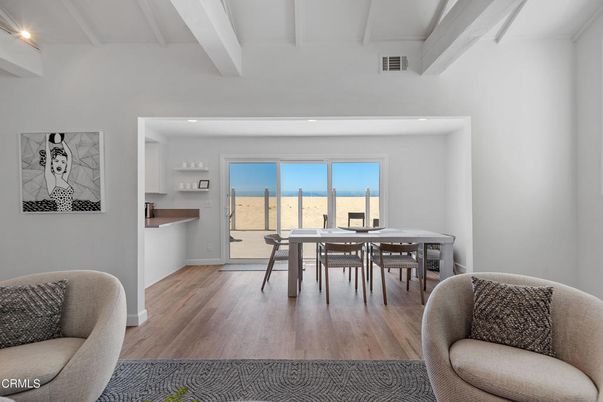 Dining room, Interior, Wood Texture Flooring