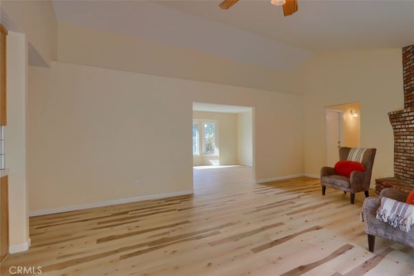 Empty room, Interior, Wood Texture Flooring