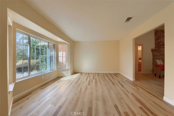 Empty room, Interior, Wood Texture Flooring