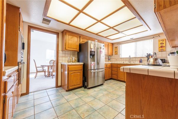 Dining room, Interior, Kitchen, Tile Countertops