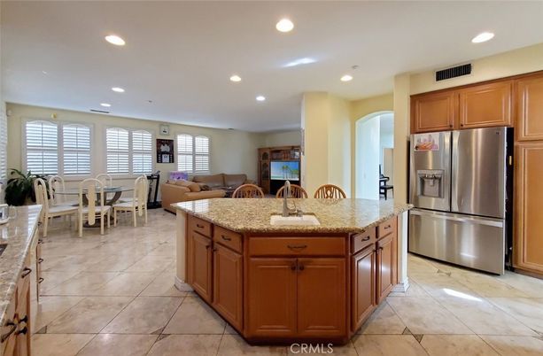Dining room, Interior, Kitchen, Living room, Recessed Lighting, Stainless Steel Appliances