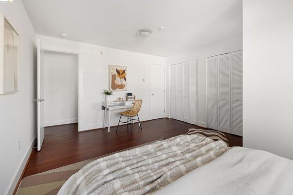Bedroom, Home Office, Interior, Wood Texture Flooring