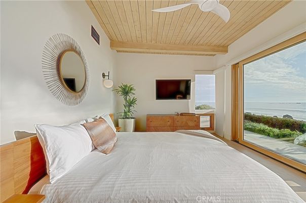 Bedroom, Interior, Water, Wooden Ceilings