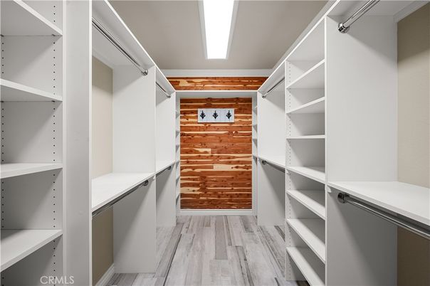 Interior, Walk-in Closets, Wood Texture Flooring, Wooden Walls