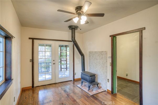 Fireplace, Interior, Wood Texture Flooring