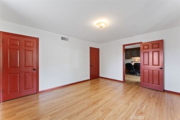 Empty room, Home Office, Interior, Wood Texture Flooring