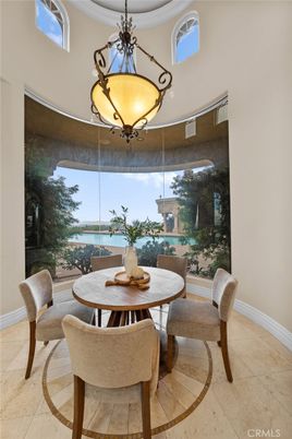 Dining room, Interior, Pendant Lights, Water
