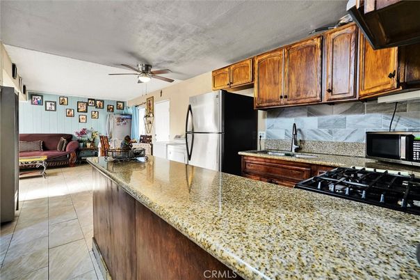 Interior, Kitchen, Living room