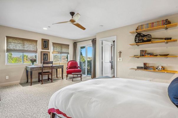 Bedroom, Home Office, Interior, Recessed Lighting