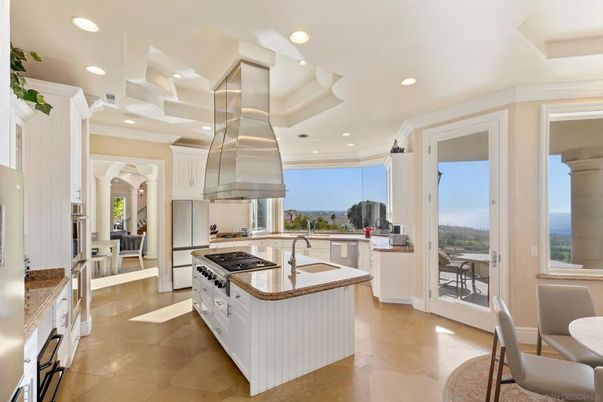 Interior, Kitchen, Recessed Lighting, Stainless Steel Appliances, Water
