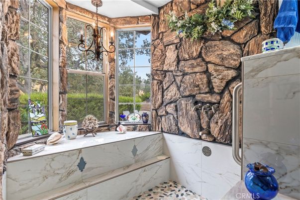 Bathroom, Interior, Marble Walls