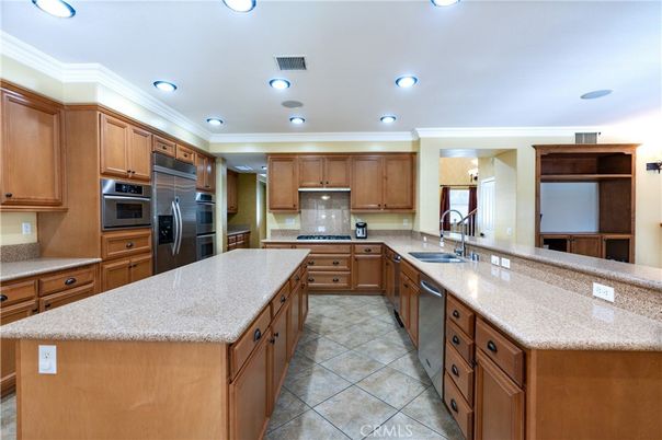 Interior, Kitchen, Recessed Lighting, Stainless Steel Appliances