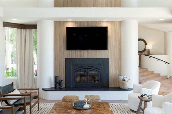 Fireplace, Interior, Recessed Lighting