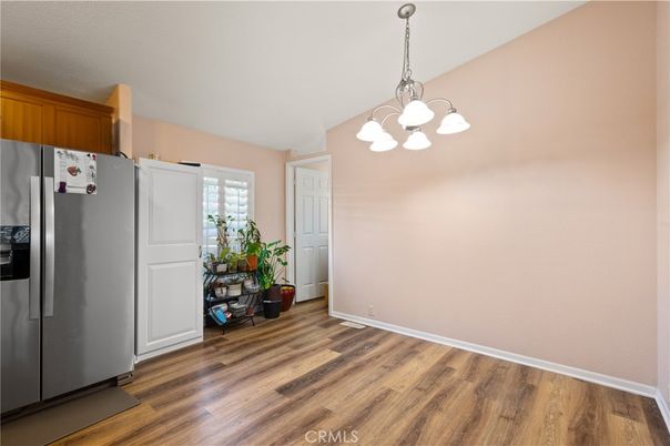 Interior, Kitchen, Pendant Lights, Wood Texture Flooring