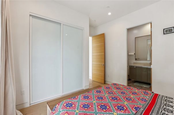 Bathroom, Interior, Recessed Lighting, Wood Texture Flooring