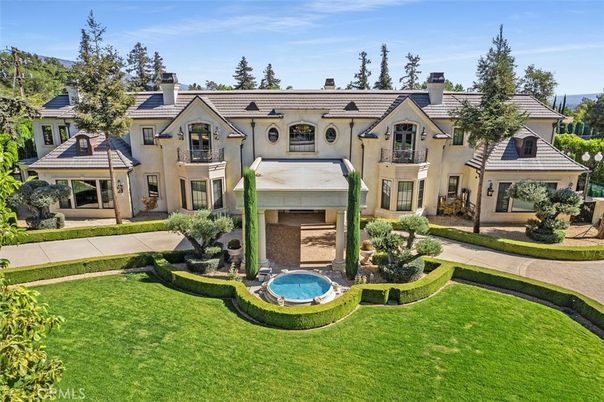 Backyard, Exterior, Facade, Pool, French Provincial