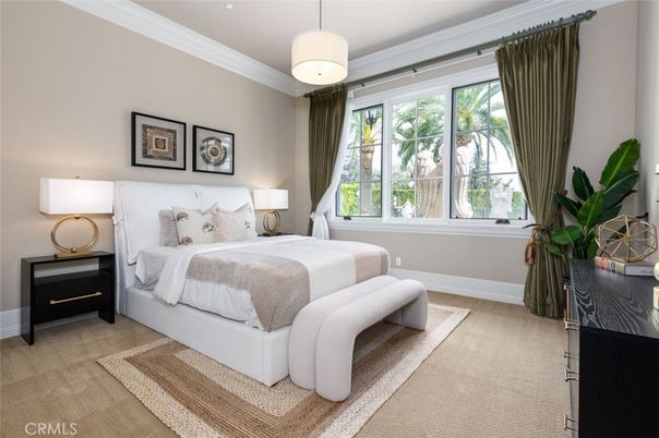 Bedroom, Interior, Pendant Lights