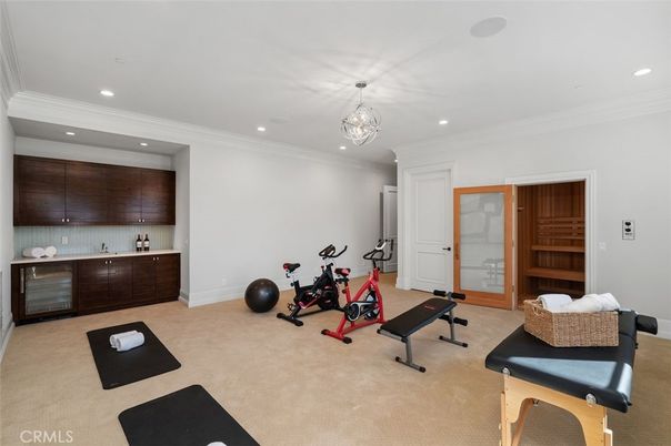 Fitness Equipment, Interior, Recessed Lighting