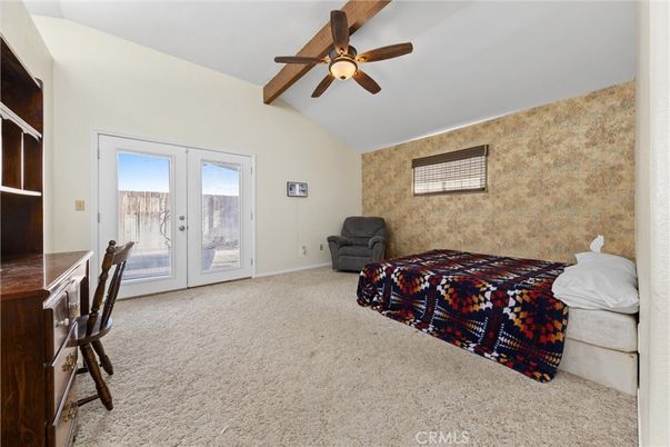 Bedroom, Interior, Wooden Beams