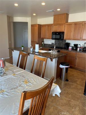 Dining room, Interior, Kitchen, Recessed Lighting